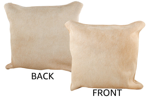 Champagne Cowhide Pillow #75101