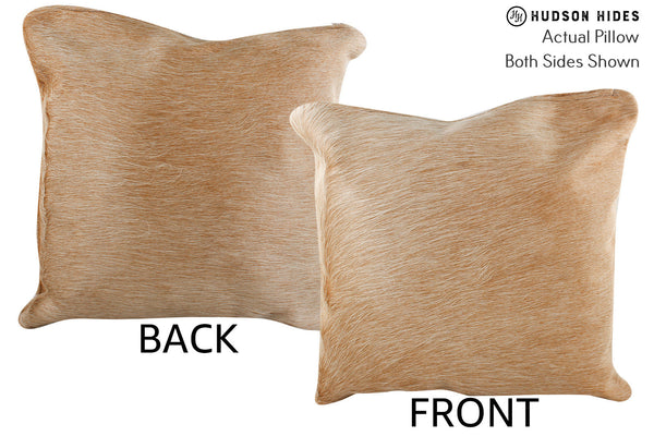 Beige Cowhide Pillow #75115