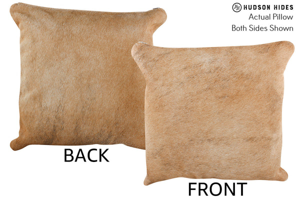Beige Cowhide Pillow #75198