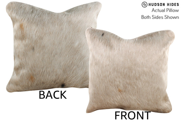 Champagne Cowhide Pillow #75287