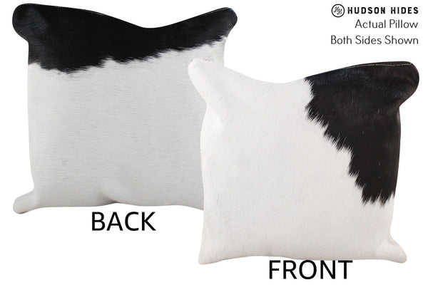Black and White Cowhide Pillow #75384