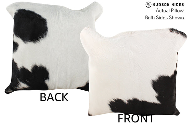 Black and White Cowhide Pillow #75389