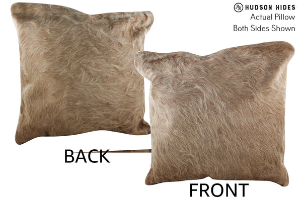 Taupe Cowhide Pillow #75447