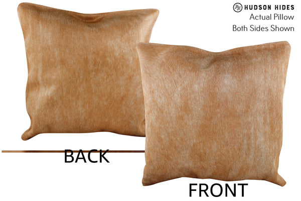 Beige Cowhide Pillow #75457