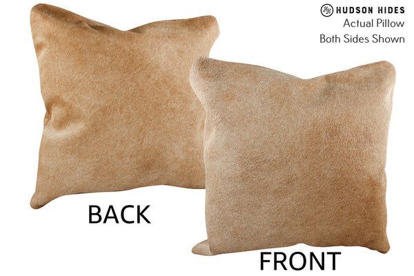 Beige Cowhide Pillow #75818