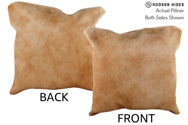 Beige Cowhide Pillow #75822