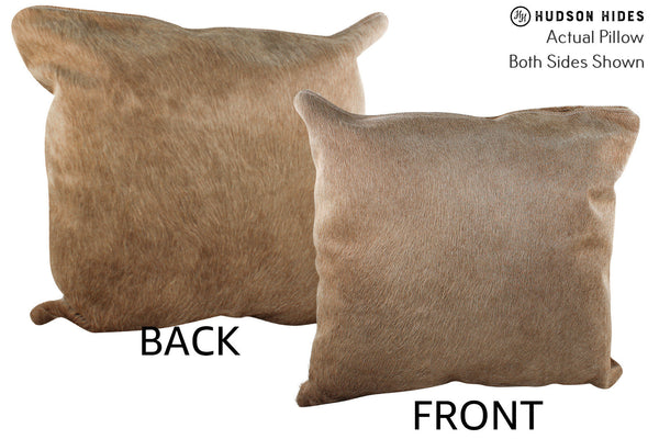Taupe Cowhide Pillow #76015