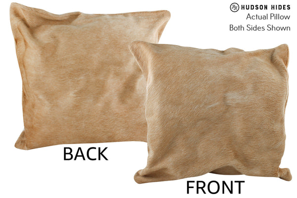 Beige Cowhide Pillow #76042