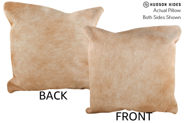 Beige Cowhide Pillow #76259
