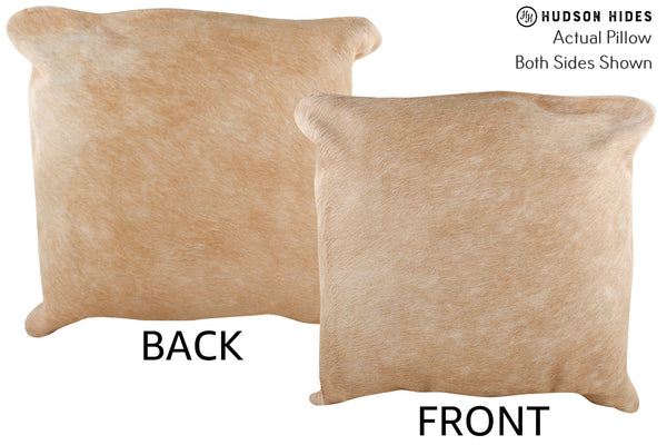 Beige Cowhide Pillow #76273