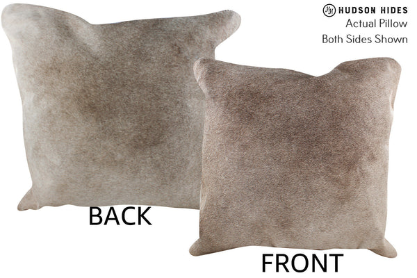 Grey Cowhide Pillow #76436