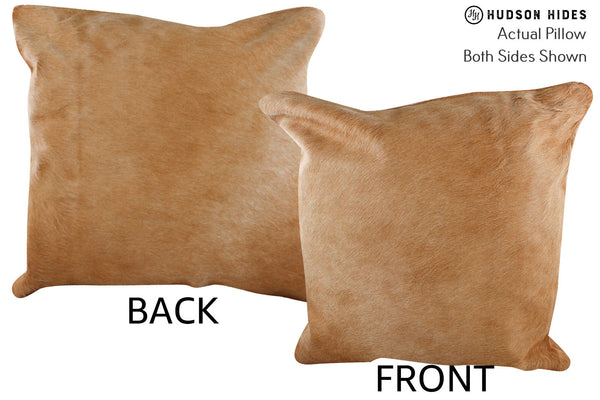 Beige Cowhide Pillow #76847