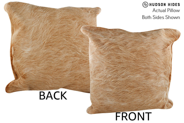 Beige Cowhide Pillow #76851