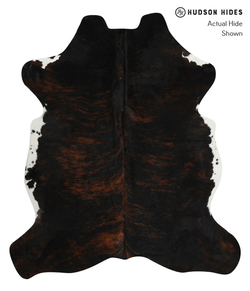 Dark Brindle Cowhide Rug #77058