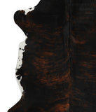 Dark Brindle Cowhide Rug #77058