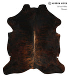 Dark Brindle Cowhide Rug #77125