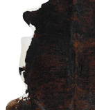 Dark Brindle Cowhide Rug #77664