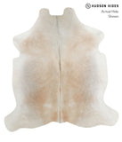 Grey with Beige Cowhide Rug #79973