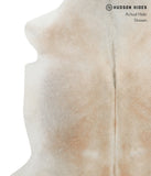 Grey with Beige Cowhide Rug #79973