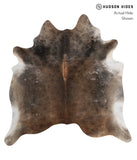 Grey with Beige Cowhide Rug #81128