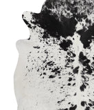 Salt and Pepper Black Cowhide Rug #81181