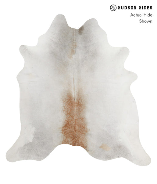 Grey with Beige Cowhide Rug #81227