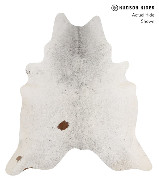 Salt and Pepper Brown Cowhide Rug #81387