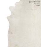 Solid White Cowhide Rug #81415