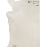 Solid White Cowhide Rug #81426