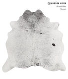 Salt and Pepper Black Cowhide Rug #81431