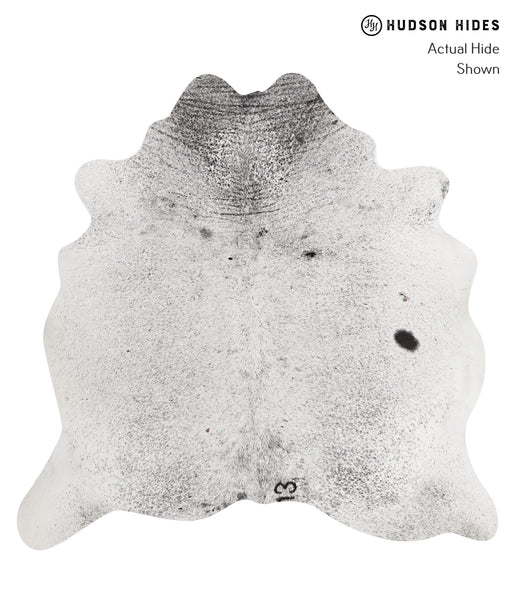 Salt and Pepper Black Cowhide Rug #81431