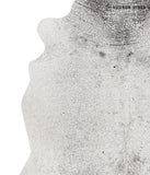 Salt and Pepper Black Cowhide Rug #81431