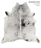 Salt and Pepper Black Cowhide Rug #81437