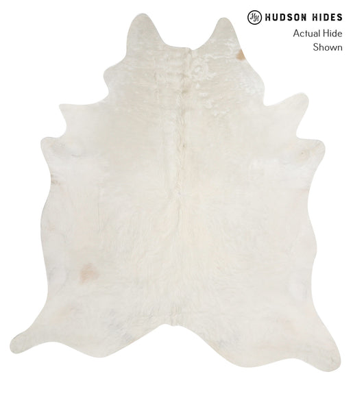 Solid White Cowhide Rug #81470