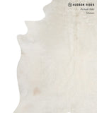 Solid White Cowhide Rug #81470