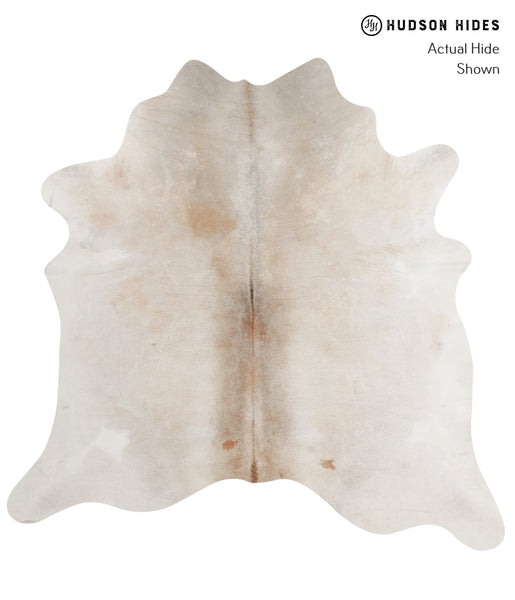 Grey with Beige Cowhide Rug #81491