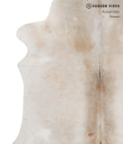 Grey with Beige Cowhide Rug #81491