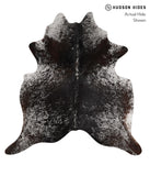 Salt and Pepper Black Cowhide Rug #81509