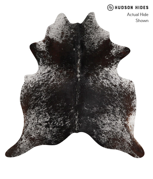 Salt and Pepper Black Cowhide Rug #81509