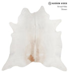 Grey with Beige Cowhide Rug #81540