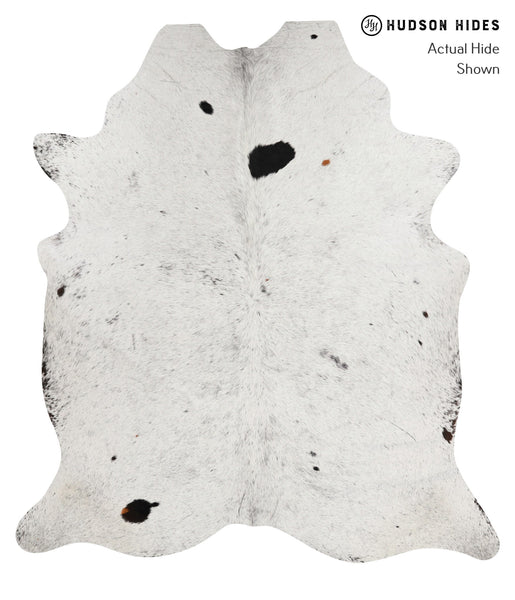 Salt and Pepper Black Cowhide Rug #81571
