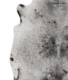 Salt and Pepper Black Cowhide Rug #81573