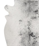 Salt and Pepper Black Cowhide Rug #81672