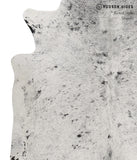 Salt and Pepper Black Cowhide Rug #81683