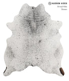 Salt and Pepper Black Cowhide Rug #81696