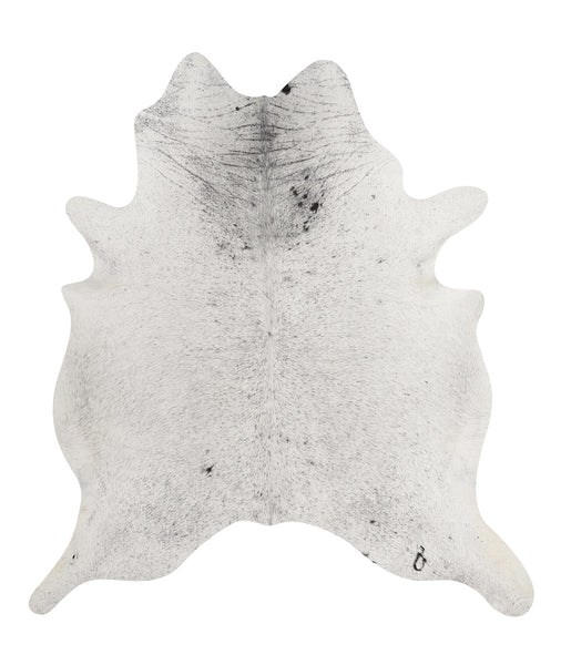 Salt and Pepper Black Cowhide Rug #81702HUDSN