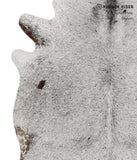 Salt and Pepper Brown Cowhide Rug #81717