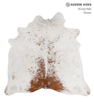 Salt and Pepper Brown Cowhide Rug #81877