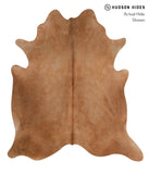 Solid Brown Cowhide Rug #81970
