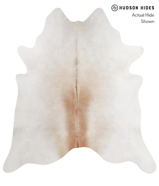 Grey with Beige Cowhide Rug #81971